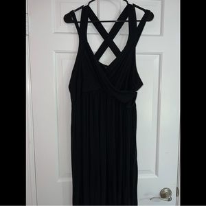 BloomChic CrissCross Babydoll Flare dress